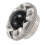 2Pièces Vis Ciseaux Coiffure Argent Décor Durable Érgo 11