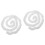 2Pcs White DIY Craft Cleaners Chenille Stems Plush Plastic Twist Tools 6