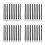 80Pièces Accessoires Magicien Plastique Noir Et Pour Animations 3