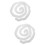 2Pcs White DIY Craft Cleaners Chenille Stems Plush Plastic Twist Tools 9