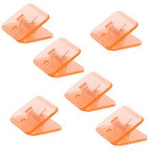 30Pièces Support De Fixation ABS Orange Pour Résistant