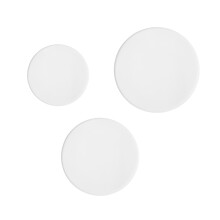 6Pièces Disques Acryliques Blancs Résistants Pour Accessoires Photo