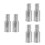 6Pcs Silver Metal Threaded Broom Handle Screw End Replacement Parts 7