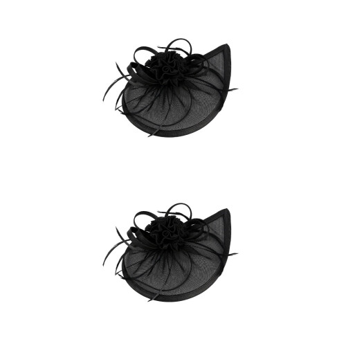 2Pièces Fascinateurs Noir Rétro Élégants Pour Soirée 2