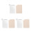 3Pièces Palette Mélange Cosmétique Argentée Acier Idéale 10