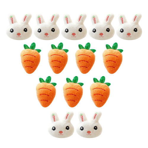 24Pièces Broches Lapel Broche Carotte Pour Enfants 2