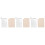 3Pièces Palette Mélange Cosmétique Argentée Acier Idéale 4