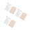 3Pièces Palette Mélange Cosmétique Argentée Acier Idéale 9