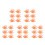 30Pièces Support De Fixation ABS Orange Pour Résistant 6