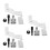 9Pièces Outils Calage Métal Durable Pour Réparation Auto 8