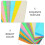 300Pièces Papier Iridescent Pour Artisanat DIY Décoration 4