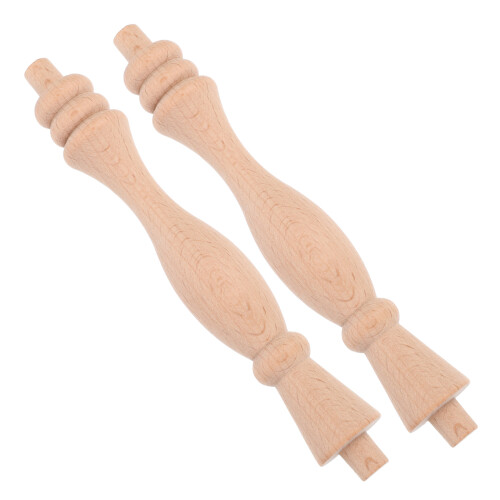 4Pièces Balustres En Bois Pour Décoration Intérieure 2