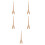 5Pièces Bâtons En Bois Beige Pour Jonglage Débutants 4