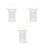 3Pièces Filets Suspendus En De Coton Beige Pour Rangement Jouets 8