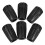 24Pièces Embouts Bâtons PVC Noir Longue Durée Résistance 3