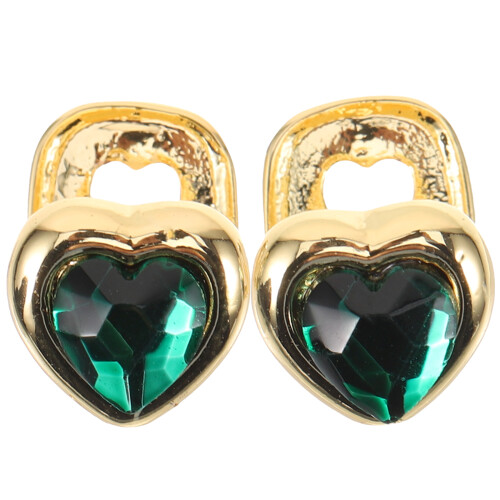4Pièces Accessoires Dents Vert Métal Grills Cosplay Rap 1