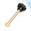 2Pièces Outil Meulage Piston Trompette Instrument Robuste 10