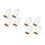 8Pièces Convertisseur Ampoule 2 Broches Vers E27 Durable 5