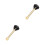 2Pièces Outil Meulage Piston Trompette Instrument Robuste 6