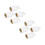 8Pièces Convertisseur Ampoule 2 Broches Vers E27 Durable 9