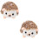 2Pièces Coussin Épingles Marron Compact Peluche Pratique Pour Couture 8