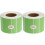 2Pièces Stickers Thermiques Verts Résistants Eau Huile Pour 2