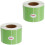 2Pièces Stickers Thermiques Verts Résistants Eau Huile Pour 3