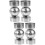 4Pièces Fixations Rampe Main Courante Acier Inox Durable 7
