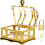 2Pièces Boîte Rangement Pirate, Coffret Vintage Enfant 2
