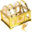 2Pièces Boîte Rangement Pirate, Coffret Vintage Enfant 3