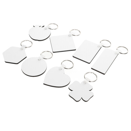 32Pièces - Blancs 8 Formes Double Revêtement Pour DIY