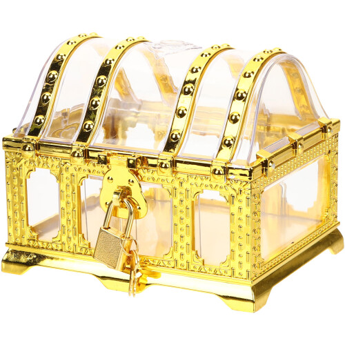 2Pièces Boîte Rangement Pirate, Coffret Vintage Enfant