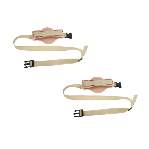 2Pièces Ceinture Porte-Outils Khaki ABS Nylon Fixation Rapide Marteau 2