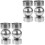 4Pièces Fixations Rampe Main Courante Acier Inox Durable 3