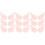 9Paires Barrettes Rose Accessoires Légères 5