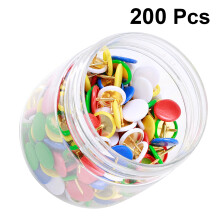 600Pièces Punaises Multicolores En Métal Pour Tableau Et Cartes