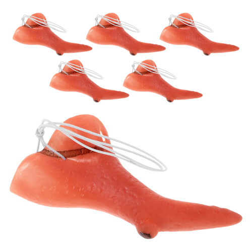 24Pièces Nez Rose Vinyle Pour Soirée Carnaval Et Décorations 1