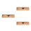 3Pièces Coffret Bois Décoratif Marron Clair Pour Annonce De Grossesse 6