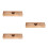 3Pièces Coffret Bois Décoratif Marron Clair Pour Annonce De Grossesse 5