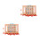 2Sets Wooden Kids Chess Toy Early Educational Pattern Matching Game 5