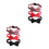 6Pcs Lovely Bow Pet Collar Soft Breathable Adjustable for Cats 6