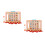2Sets Wooden Kids Chess Toy Early Educational Pattern Matching Game 4