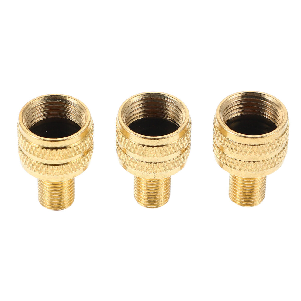 6Pcs Truck Tire Inflator Nozzle Adaptor Reliable For Road Trips Golden 3612971779389