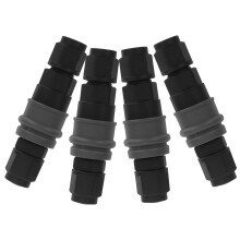 8Pcs Self-Locking Tube Fittings for Pneumatic Systems