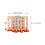 2Sets Wooden Kids Chess Toy Early Educational Pattern Matching Game 9