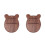 2Pièces Remplacement Base Kalimba 8 Clés Bois Massif Design Élégant 6