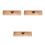 3Pièces Coffret Bois Décoratif Marron Clair Pour Annonce De Grossesse 8