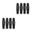 8Pcs Self-Locking Tube Fittings for Pneumatic Systems 8