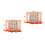 2Sets Wooden Kids Chess Toy Early Educational Pattern Matching Game 6
