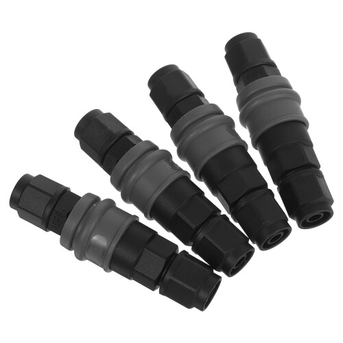 8Pcs Self-Locking Tube Fittings for Pneumatic Systems 1
